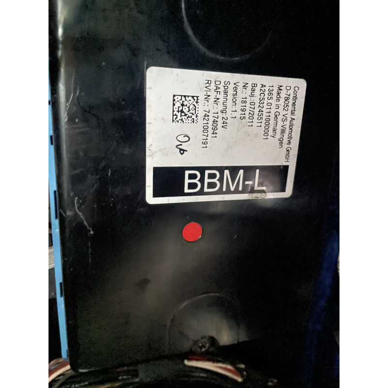 ДАФ ХФ106 Е6,DAF XF106 E6  Блок управління BBM -L  б/в в оригіналі 1740941